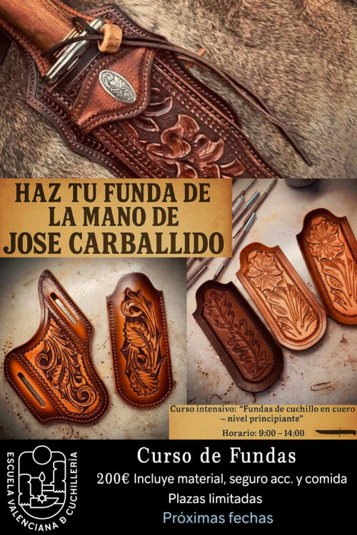 CURSO DE FUNDAS EN CUERO