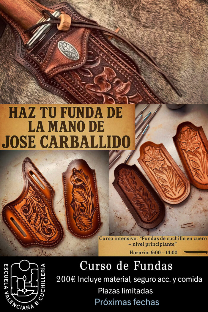 CURSO DE FUNDAS EN CUERO
